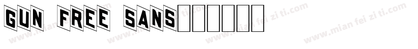 GUN FREE SANS字体转换